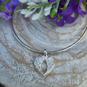 Ashes into Silver 'With the Angels' Bangle