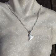 Ashes into Silver 'Together Forever' Belcher Necklace