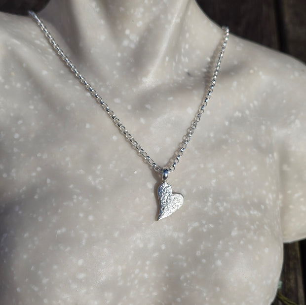 Ashes into Silver 'Together Forever' Belcher Necklace
