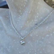 Ashes into Silver Forget me not Belcher Necklace