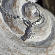 Ashes into Silver Together Forever Long Link Bracelet