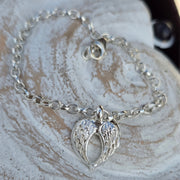 Ashes into Silver With The Angels Belcher Bracelet