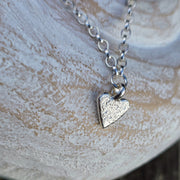 Ashes into Silver My Heart Belcher Bracelet