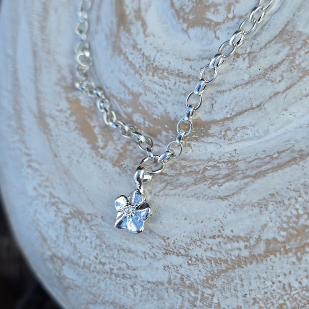 Ashes into Silver 'Forget me Knot' Belcher Bracelet