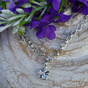 Ashes into Silver 'Forget me Knot' Belcher Bracelet