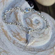 Ashes into Silver Together Forever Belcher Bracelet