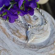 Ashes into Silver Together Forever Belcher Bracelet