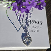 Ashes into Silver With the Angels, Long Link Chunky Necklace