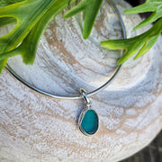 Tropical Seas Sea Glass Bangle   314
