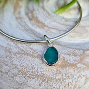 Tropical Seas Sea Glass Bangle   314