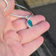 Tropical Seas Sea Glass Bangle   314