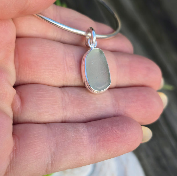 Seaham Gem Sea Glass Bangle   317