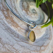 Sandy Shore Sea Glass Bangle   318