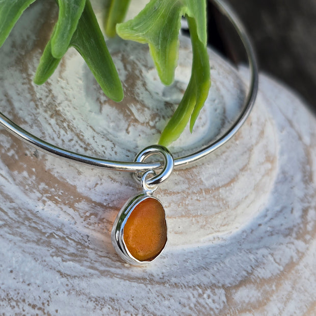 Breakwater Sea Glass Bangle   320