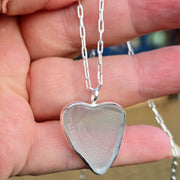 Foaming Waves Sea Glass Necklace  307