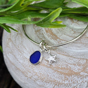 Harbour Treasure Sea Glass Bangle   42