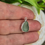 Seafoam Pool Sea Glass Bangle   46