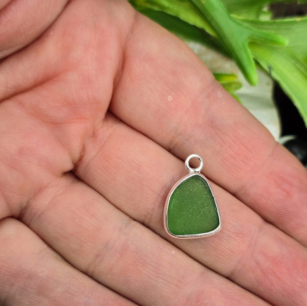 Edinburgh Seaweed  Sea Glass Bangle   38