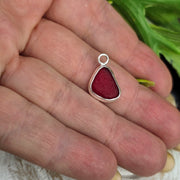 Red Reef Sea Glass Bangle   40