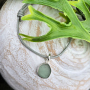 Penzance Treasure Sea Glass Cord Bracelet   9