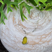 Reef Sea Glass long Link Bracelet    34