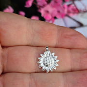 Ashes into Silver 'Sunflower' Ring