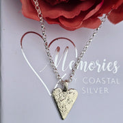 Ashes into Silver Endless Love Belcher Necklace