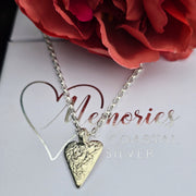 Ashes into Silver Endless Love Belcher Necklace