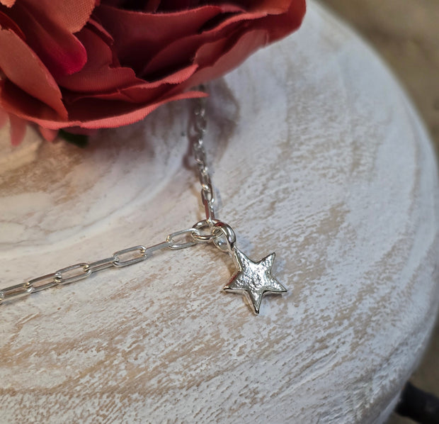 Ashes into Silver My Star Long Link Bracelet