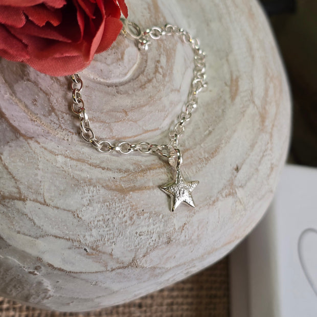 Ashes into Silver My Star Belcher Bracelet