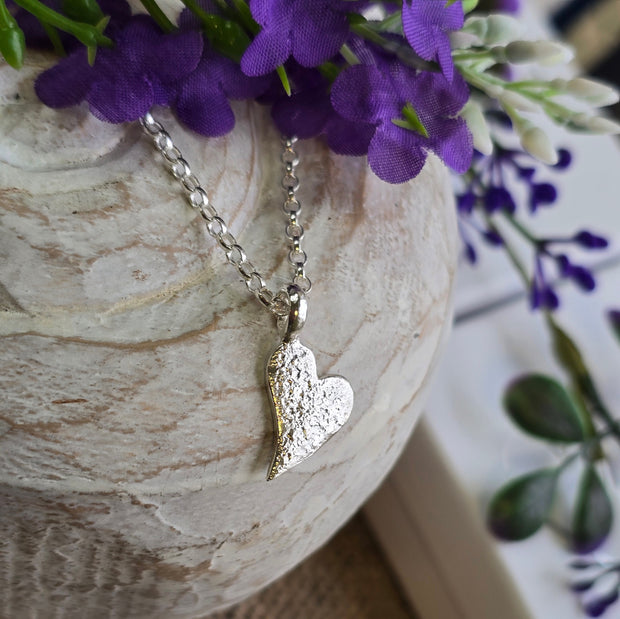 Ashes into Silver Together Forever Belcher Necklace