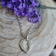 Ashes into Silver With the Angels Belcher Necklace