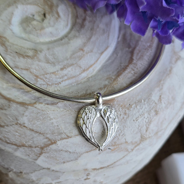 Ashes into Silver With the Angels Bangle