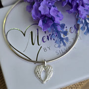Ashes into Silver With the Angels Bangle