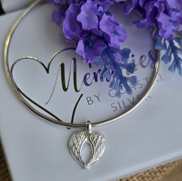 Ashes into Silver With the Angels Bangle
