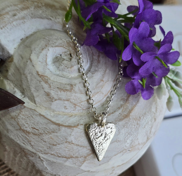 Ashes into Silver Endless Love Belcher Necklace