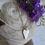 Ashes into Silver Endless Love Belcher Necklace