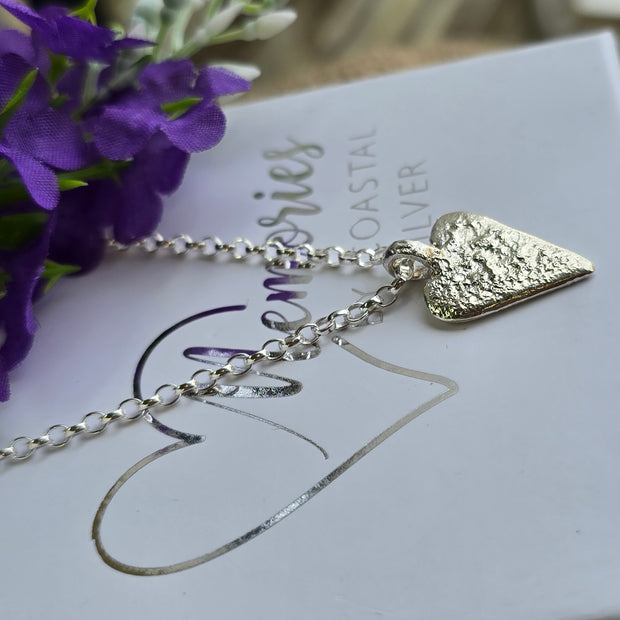 Ashes into Silver Endless Love Belcher Necklace