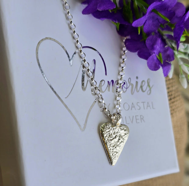 Ashes into Silver Endless Love Belcher Necklace