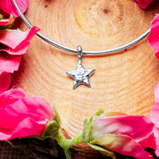 Ashes into Silver 'My Star'  Bangle