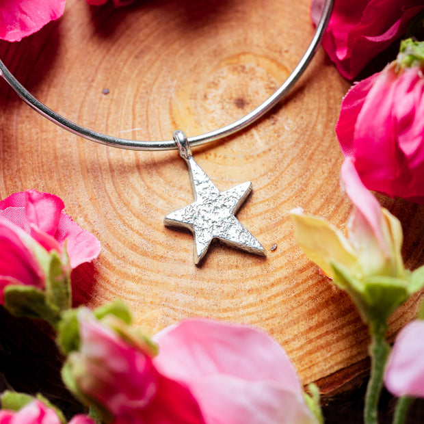 Ashes into Silver 'Star of Stars' Bangle