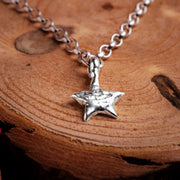 Ashes into Silver 'My Star' Memory Belcher Necklace