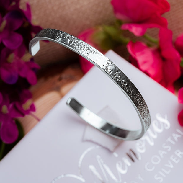 Ashes into Silver Memory Cuff