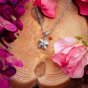 Ashes into Silver 'Forget me Knot' Long Link Necklace