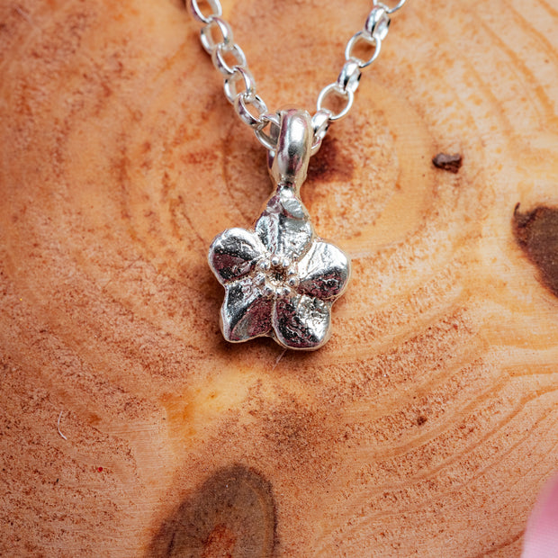 Ashes into Silver 'Forget me Knot' Belcher Chain Necklace