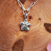 Ashes into Silver 'Forget me Knot' Long Link Necklace