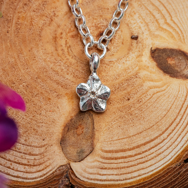 Ashes into Silver 'Forget me Knot' Belcher Chain Necklace