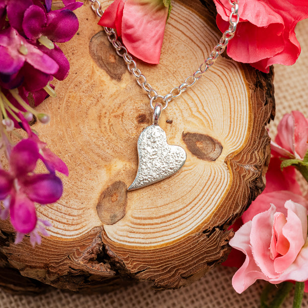 Ashes into Silver 'Together Forever' Belcher Necklace