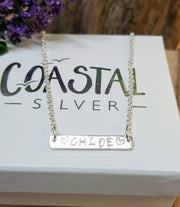 Personalised Bar Necklace