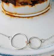 Loved for Infinity Family Necklace